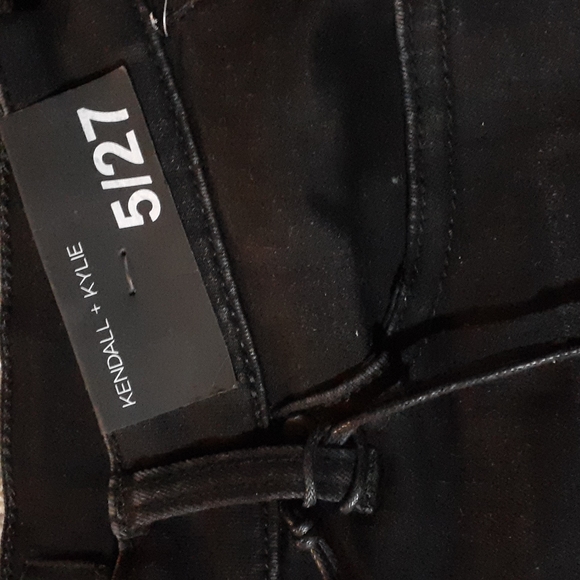 Kendall & Kylie Denim Mini Skirt | Size 5/27 | Steam Punk - Picture 4 of 8